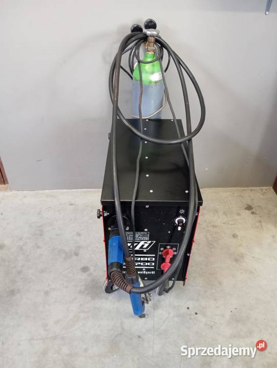 Migomat niemiecki Erfi T MIG 700 160A miedziane Bychawa