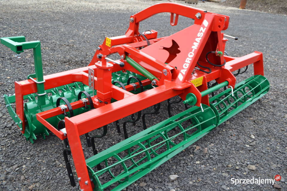 Agregat uprawowosiewny 3 m wał PACKER AGROMASZ Olesno