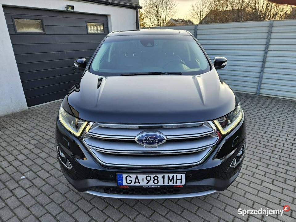 Ford EDGE TITANIUM 20 TDCi 180 4x4 bezwypadek kurtyny powietrzne Gdynia