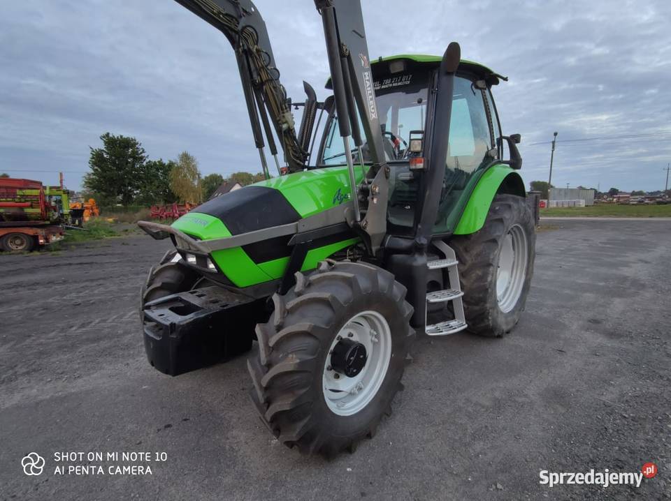 Deutz Fahr Agrotron 108 z Turem 6 ctyl Ładowacz czołowy pomorskie