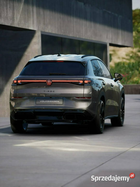 Volkswagen TRoc Wersja RLine 15 eTSI 150 DSG centralny zamek łódzkie Łódź sprzedam