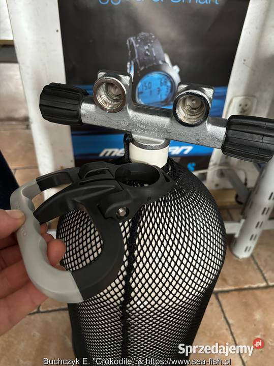 Uchwyt rączka do butli w kolorze czarnoszarym Bytom sprzedam