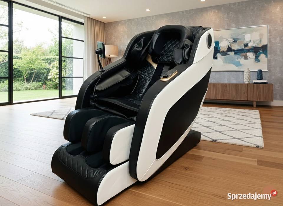 Fotel masujący nowy nieużywanymasaż całego ciała Poznań