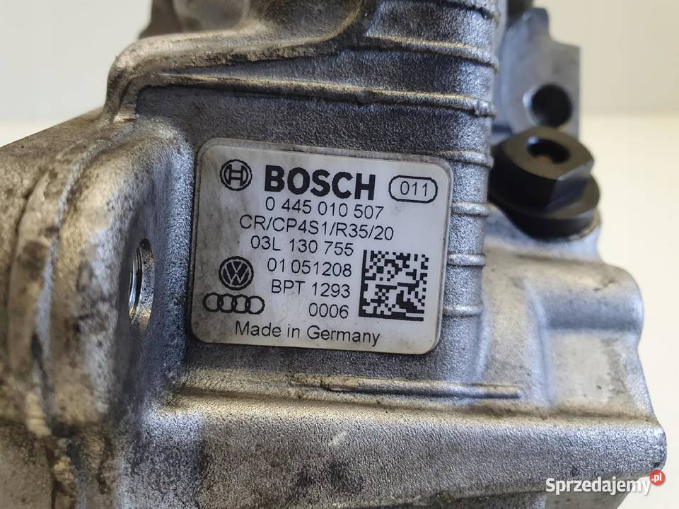 VW Eos 20 TDI POMPA WTRYSKOWA paliwa 0445010507 lubelskie Chełm