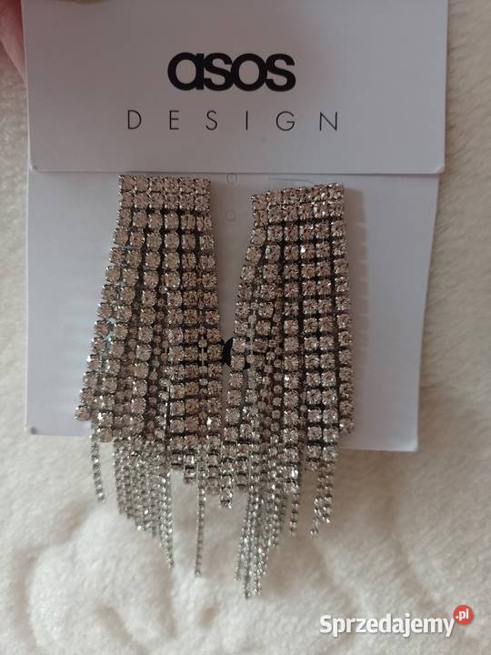 ASOS Bogato zdobione kolczyki wieczorowe z Dla kobiet Kraków