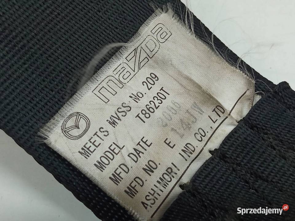 PAS BEZPIECZEŃSTWA LEWY TYŁ KANAPY T86230T Mazda świętokrzyskie