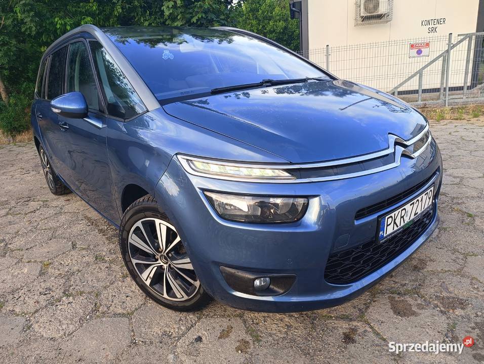 Citroen c4 grand picasso ii blue hdi Jarocin