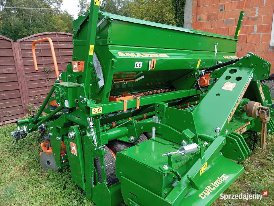 Agregat uprawowosiewny siewnik 3m amazone Siewniki i sadzarki Gniezno sprzedam