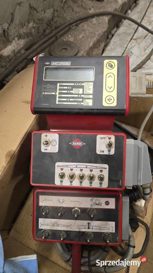 Hardi Commander 2200 24m Opryskiwacz Ciągany Przewłoki