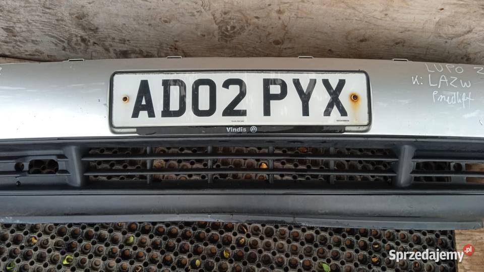 VW LUPO I ZDERZAK PRZÓD LA7W Zbierkowo sprzedam