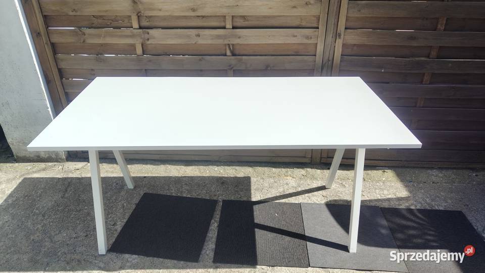 Biurko IKEA Trotten 160x80 białe Dostępne 6 Warszawa