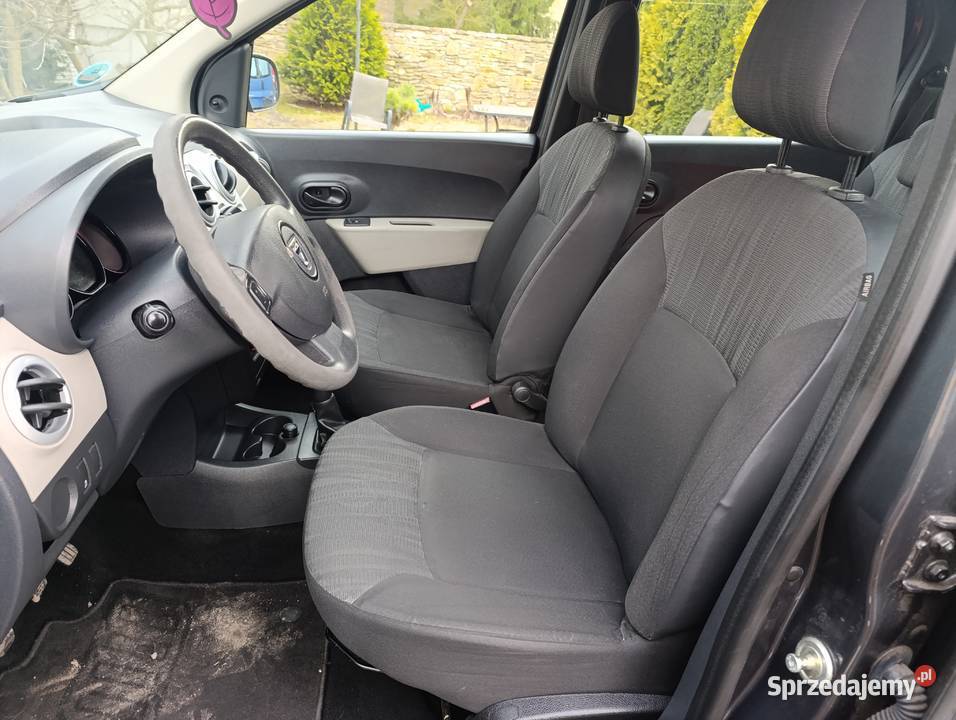 Dacia Lodgy 16 benzyna 2013r udok przebieg Lodgy Lgota-Mokrzesz