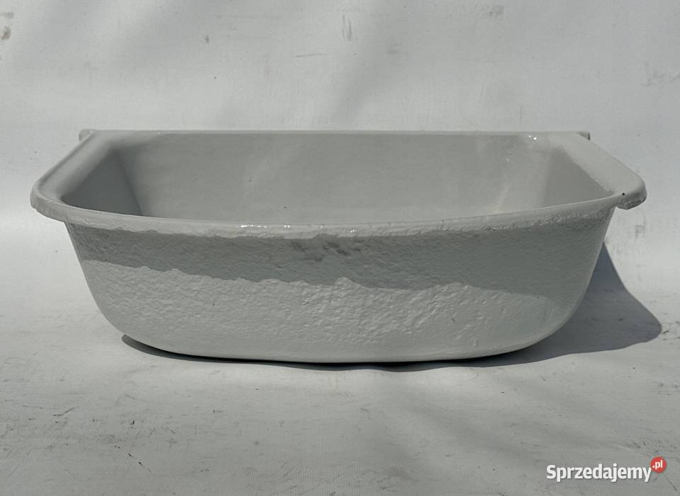 STARY SYGNOWANY ZLEW ŻELIWNY UMYWALKA Bielawa