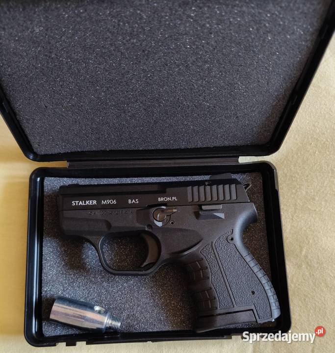 Nowy Pistolet Hukowy STALKER M906 Bas Zestaw Oleśnica