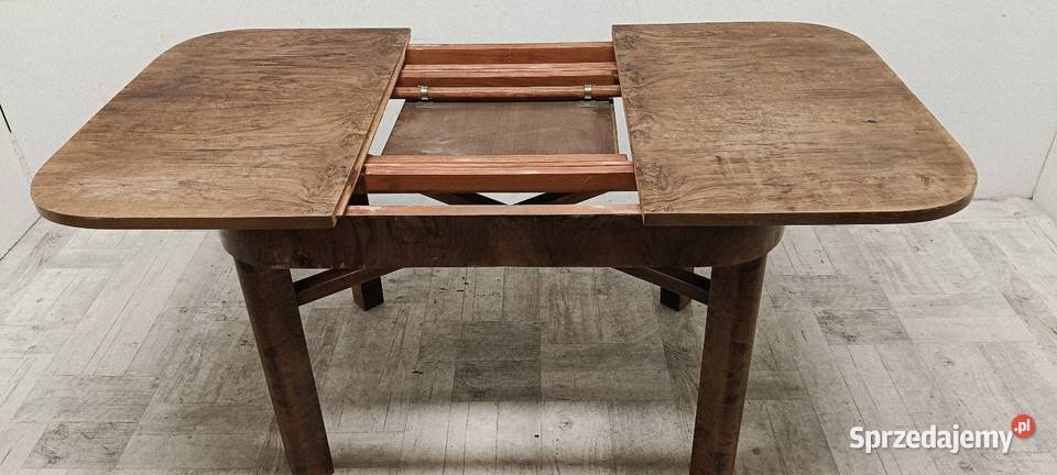 stół Halabala orzech rozkładany prostokątny Radomsko