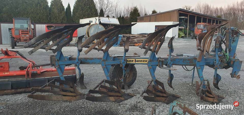 Pług 4 skibowy RABEWERK SUPERTAUBE 160ażur nieuszkodzony Pługi Bolesławiec