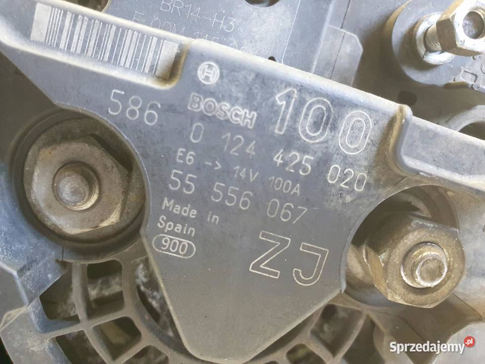 Opel Astra III H 16 16V ALTERNATOR 100A 55556067 osobowe Janów