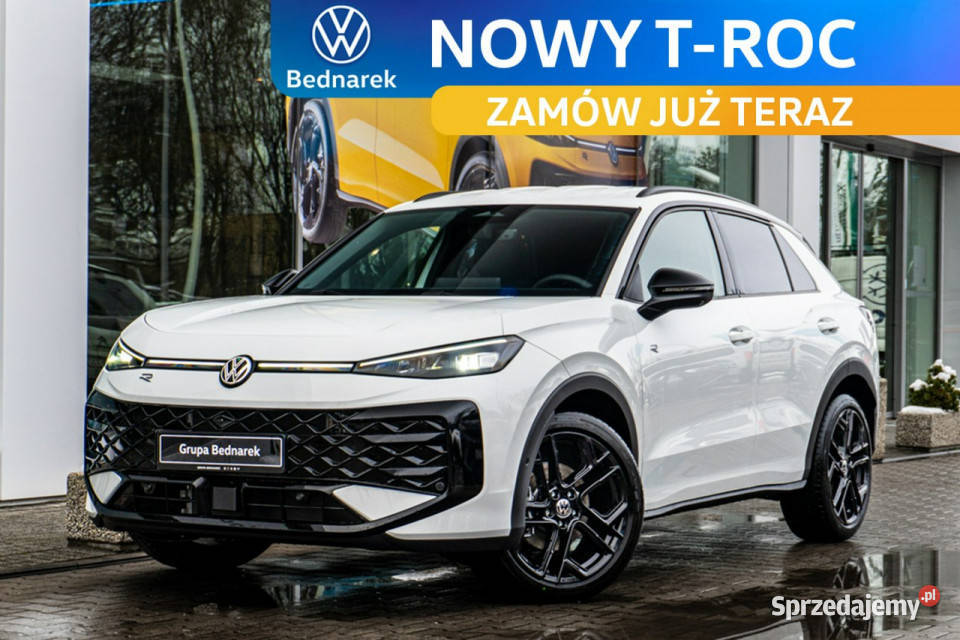 Volkswagen TRoc RLine 15 eTSI 150 DSG Zamów już isofix Łódź