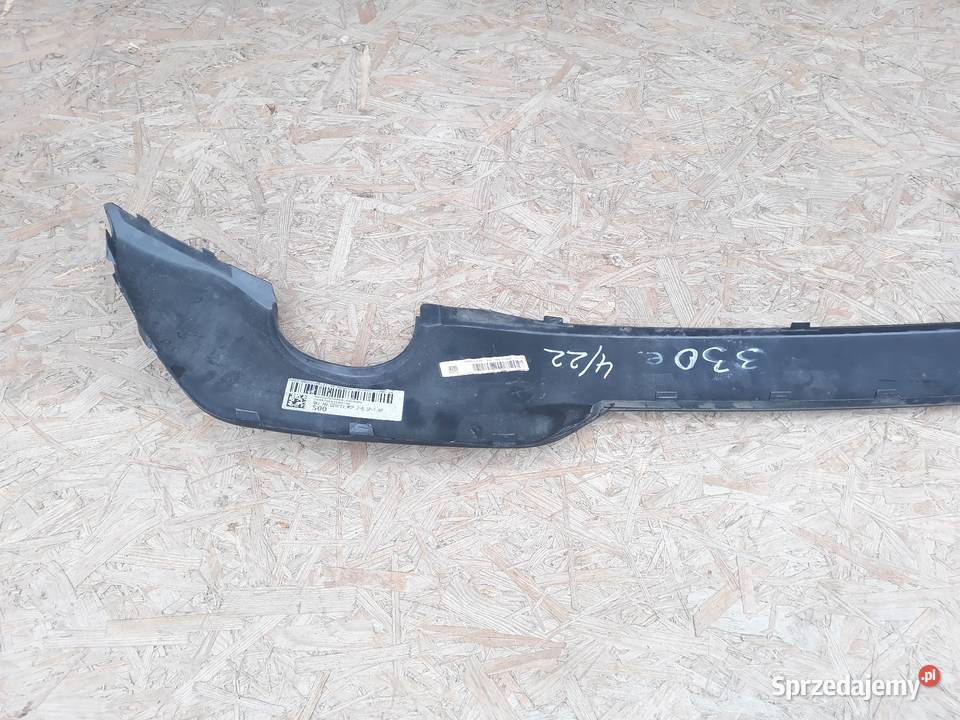 BMW 3 G20 G21 MPAKIET DYFUZOR SPOILER ZDERZAKA Międzychód