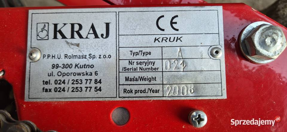 Siewnik do warzyw Kruk Siewniki i sadzarki opolskie Brzeg