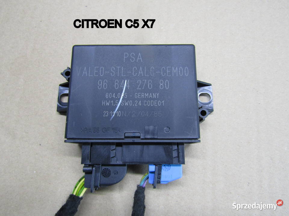 MODUŁ PDC PARKTRONIC CITROEN C5 X7 SEDAN Mysłaków