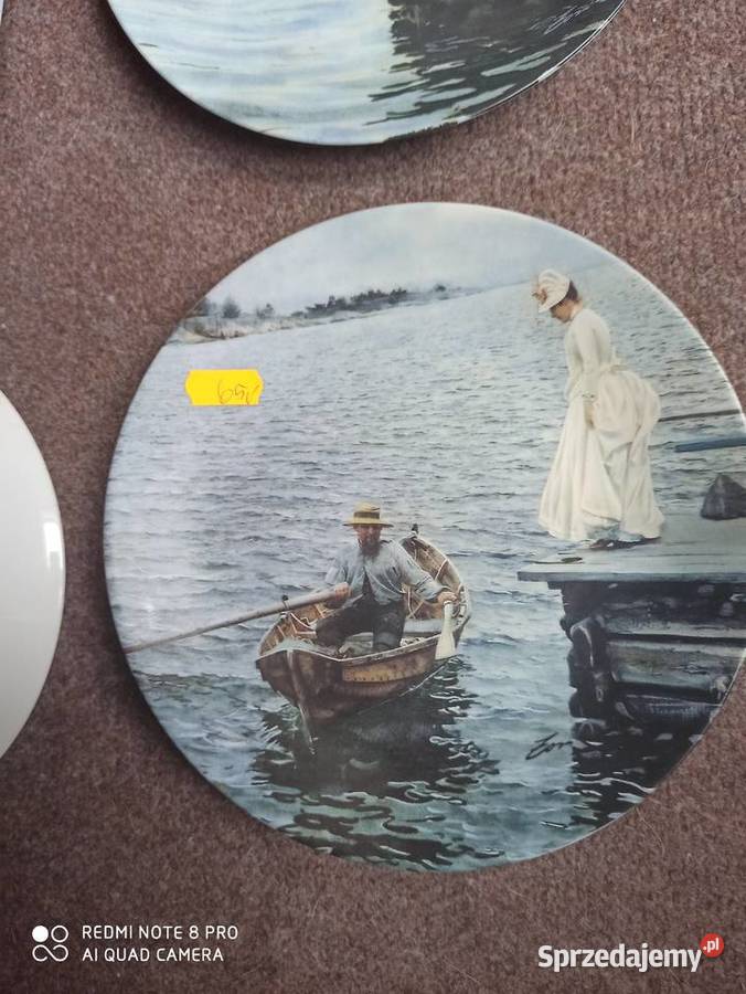 talerz z widokiem Rorstrand Porcelana i szkło Porcelana i szkło Gdańsk