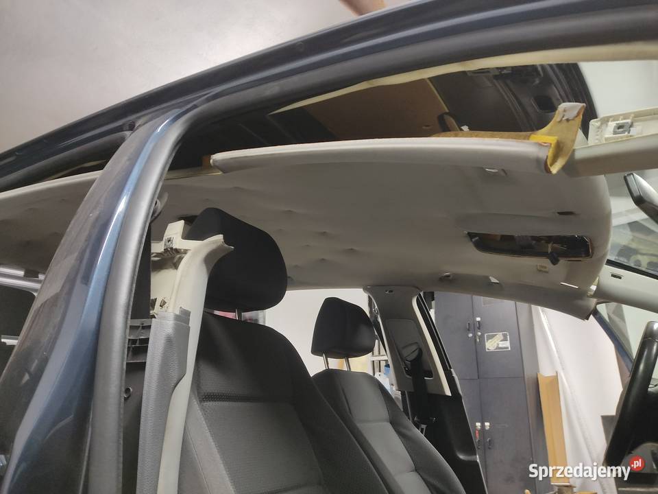 Wymiana podsufitki materiałowych obić boczków sprzedam