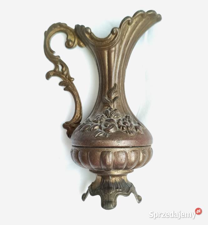 Dzbanek ozdobny mosiężny amfora Gdańsk