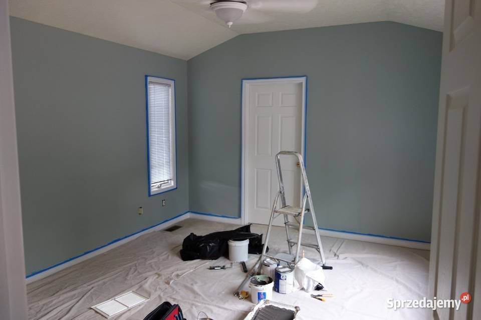 Szpachlowanie malowanie wykończenia wnętrz usługi budowlane