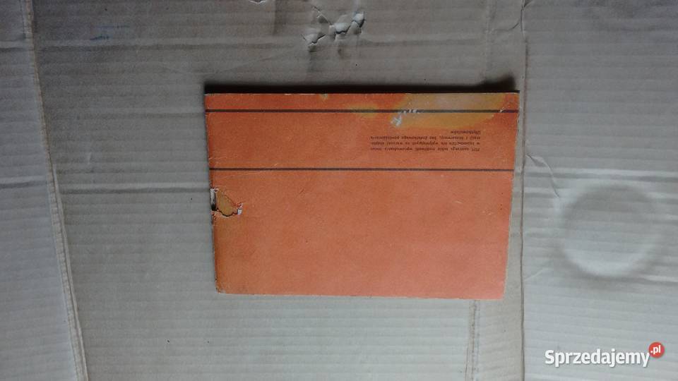 Fiat 126 p instrukcja obsługi z 1977 lubelskie