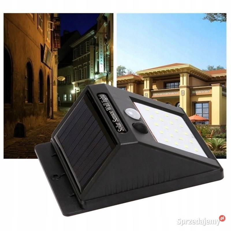 LAMPA Solarna z Czujnikiem Ruchu 20 led śląskie Chorzów