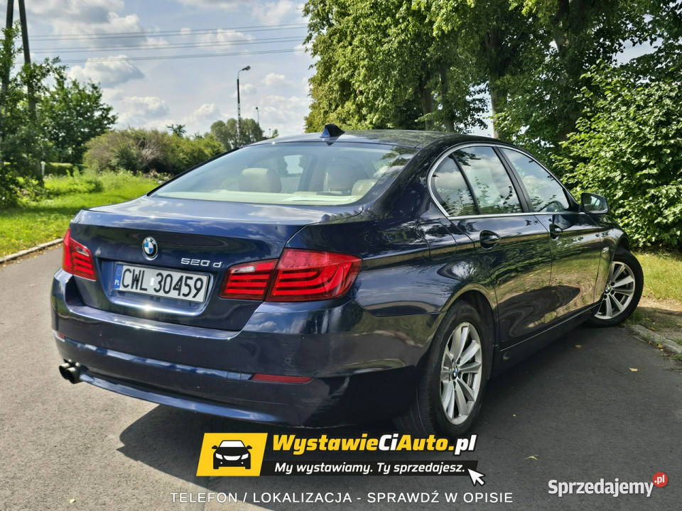 BMW 520 Telefon 508477560 Bogucin F10 20092017 manualna Samochody osobowe Włocławek