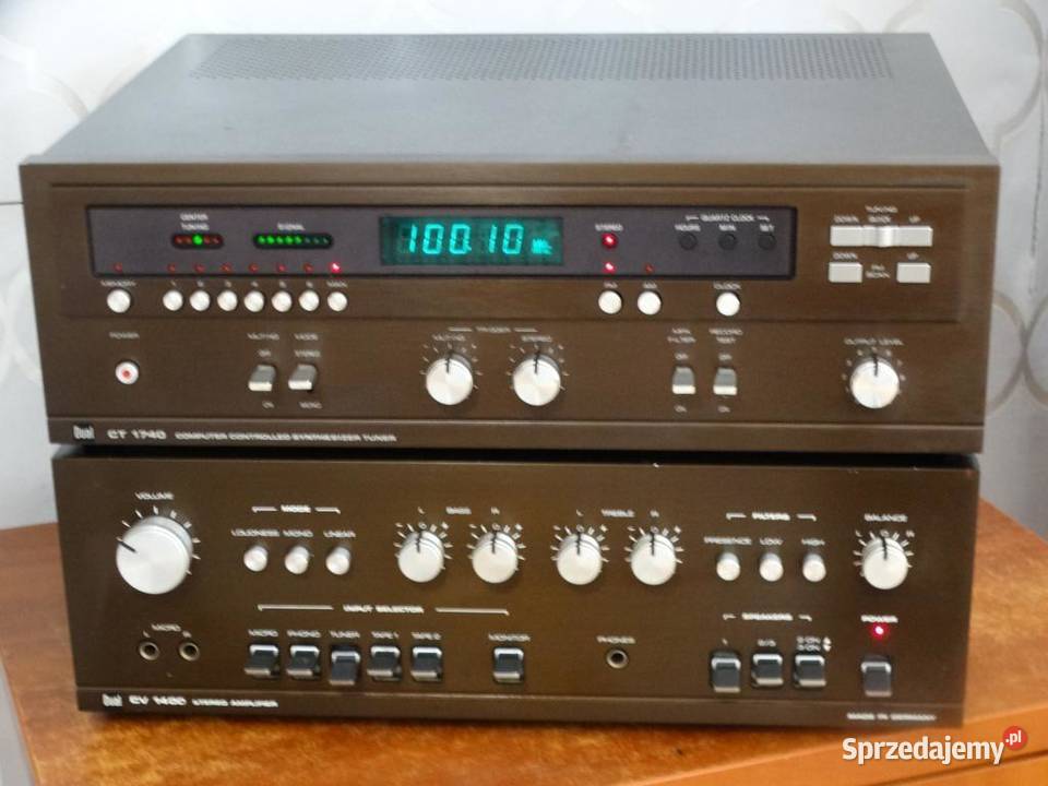 Wzmacniacz z radiem Dual Vintage WYSYŁKA Jasło