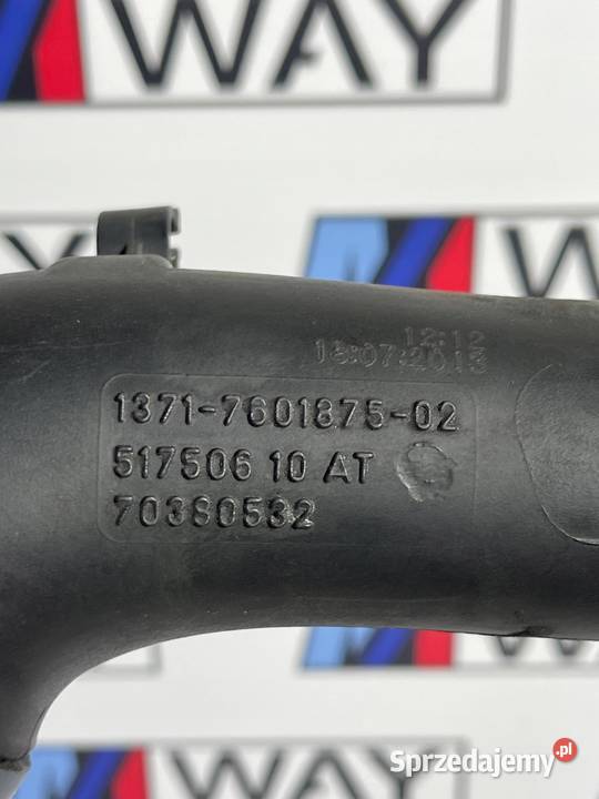 BMW X3 F25 X4 F26 PRZEWÓD DOŁADOWANIA POWIETRZA
