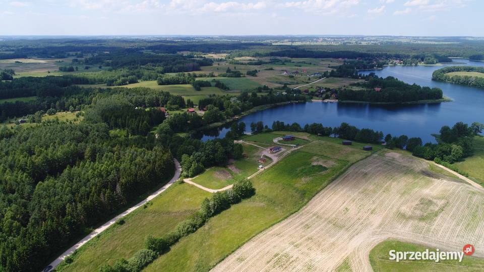 Działka jeziorem Mazury EŁK warmińsko-mazurskie Bienie sprzedam