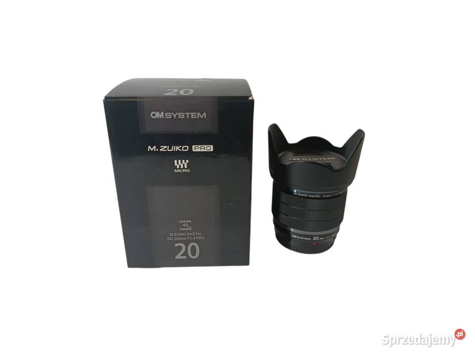 Obiektyw OM System MZuiko Digital ED 20 mm F14 Katowice