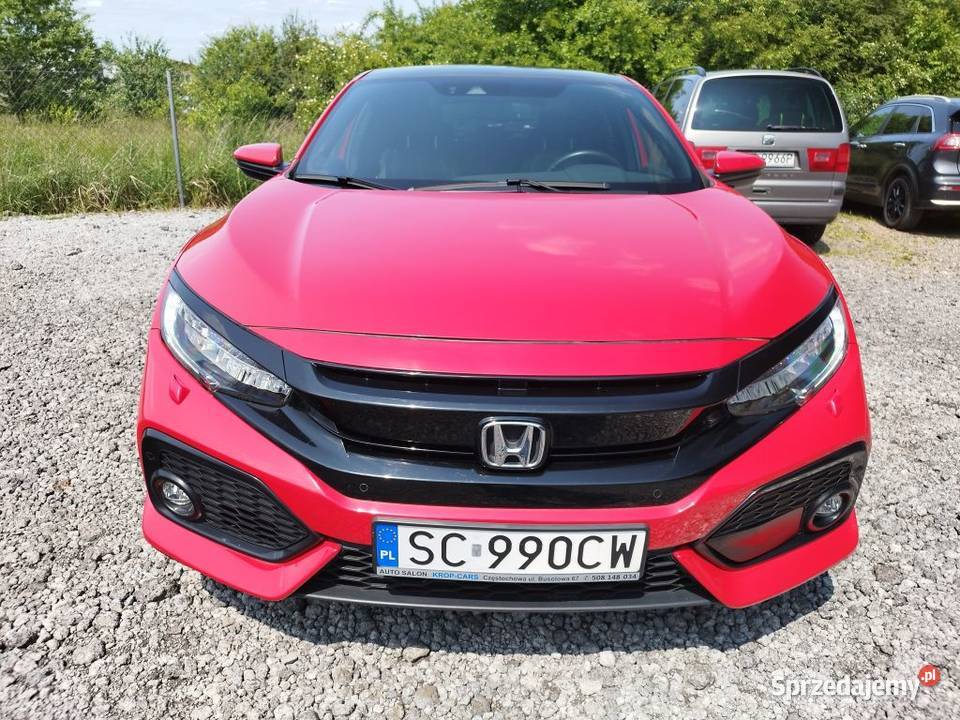 Honda Civic X 15T pełna autoalarm Częstochowa