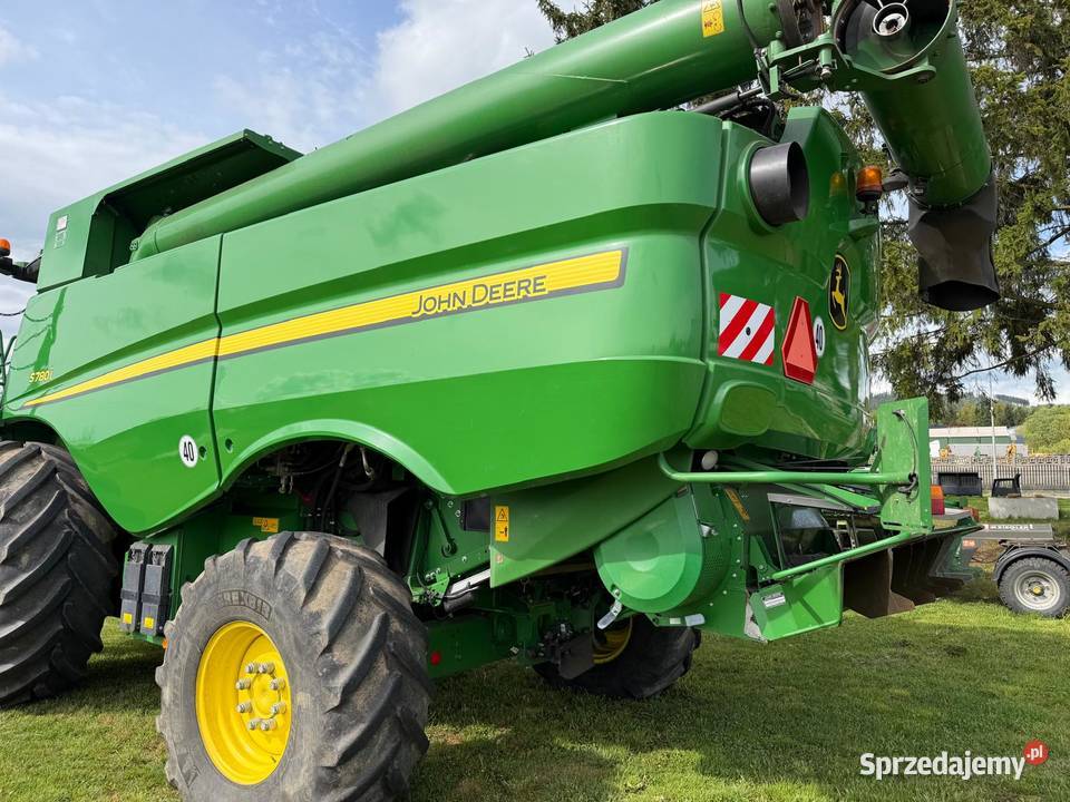 Kombajn zbożowy John Deere S780i 4x4 Heder 63X nieuszkodzony sprzedam