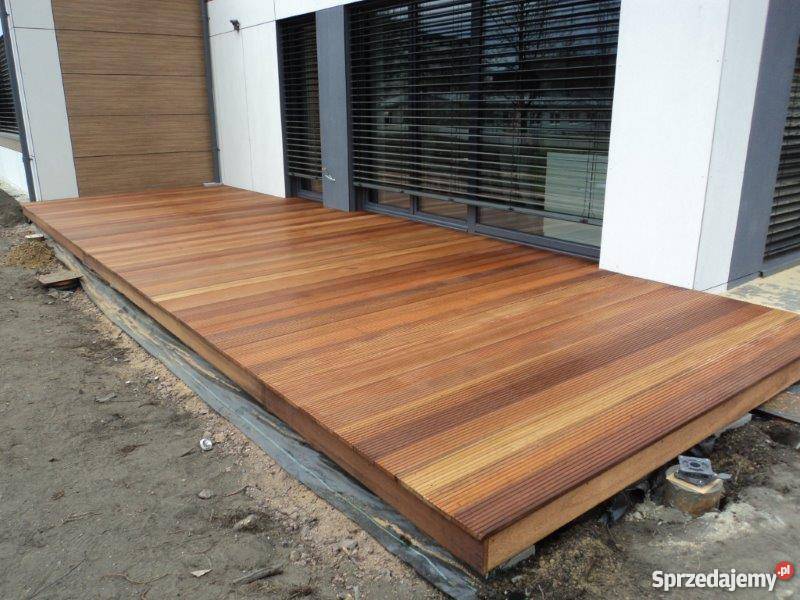 Tarasy drewniane kompozytowe montaż cała Polska Bielsko-Biała