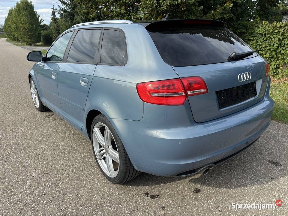 Audi A3 3x S line niski przebieg panorama xenon 2000cm3 A3 Jarosław
