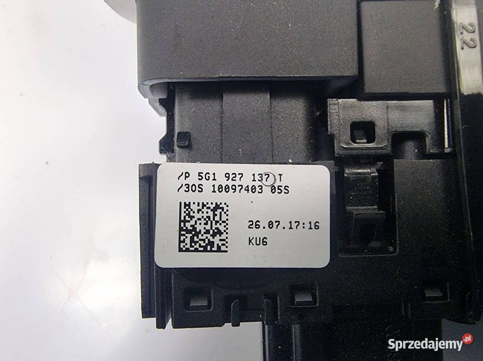 PRZYCISK VOLKSWAGEN GOLF VII 5G1927137T osobowe Lipno