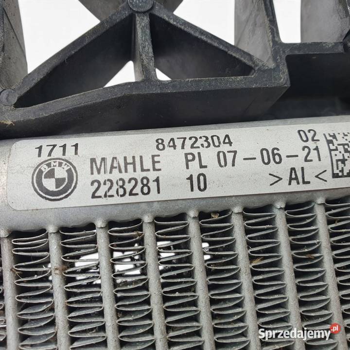 DODATKOWA CHŁODNICA WODY BMW X5 G05 X6 G06 osobowe Chełm