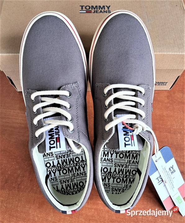 Tommy Hilfiger nowe sneakersy w kolorze szarym r Obuwie sportowe Kraków