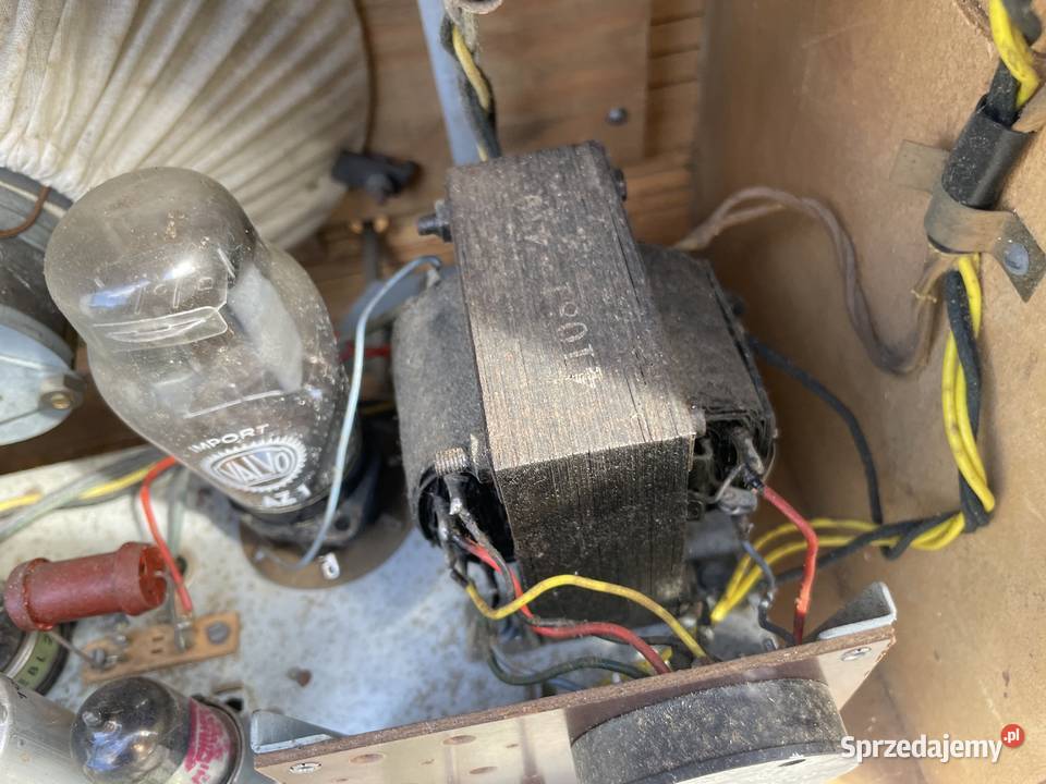 DUX V316 stare szwedzkie radio lampowe Pruszcz Gdański