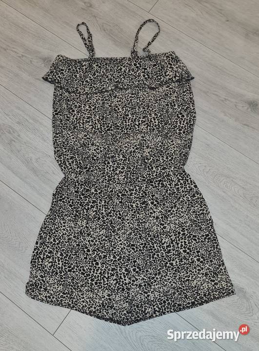 Kombinezon damski panterka 36S brązowy/beżowy łódzkie sprzedam