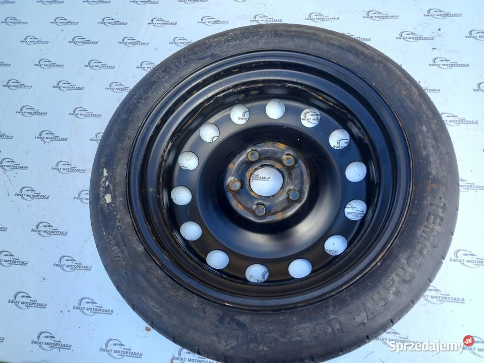VW GOLF AUDI SEAT ALTEA koło dojazdowe 1257016 Koła dojazdowe