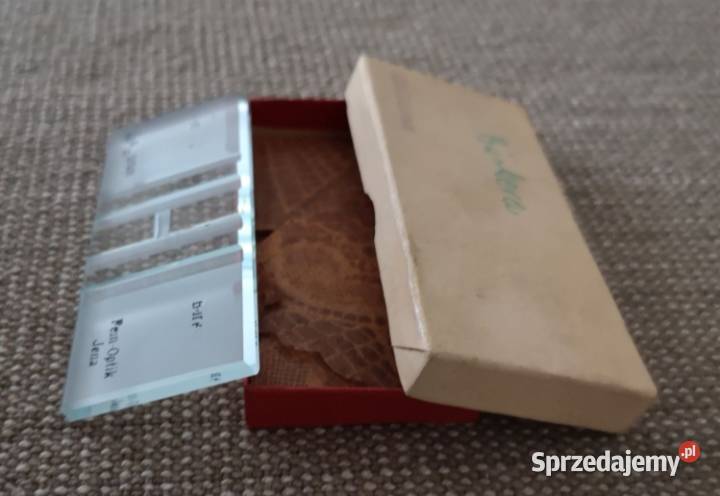 Oryginalna szklana Komora BrkeraFeinOptik Jena Katowice