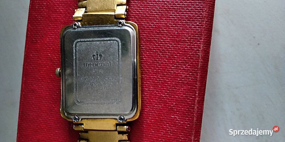 Damski klasyczny zegarek Imperial 22K gold mazowieckie Mińsk Mazowiecki