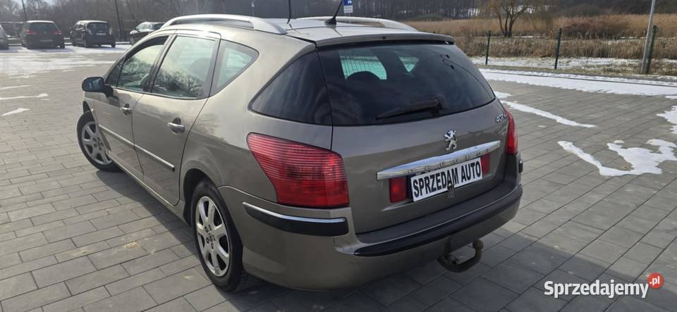 Peugeot 407 SW 20 benzyna 2005r HAK climatronic kujawsko-pomorskie Brześć Kujawski