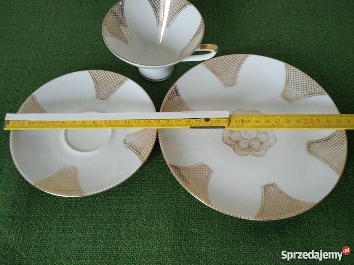 Duży zestaw śniadaniowy Winterling Roslau Porcelana i szkło Ropa sprzedam